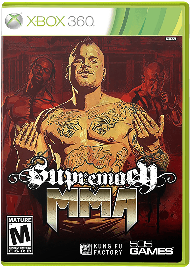 Supremacy MMA box art for Xbox 360